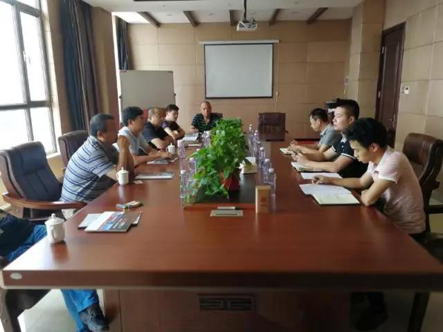 熱烈歡迎北京三建和融創(chuàng)中國來我公司考察